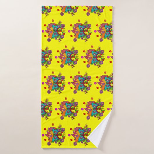 Crystal Tipps en Alistair Badhanddoek (Badhanddoek)