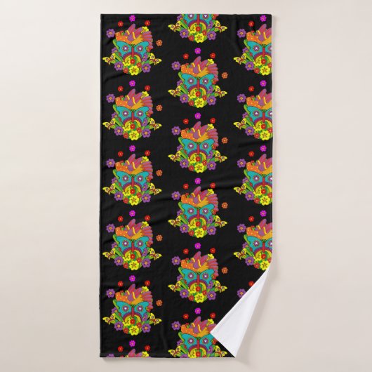 Crystal Tipps en Alistair Badhanddoek (Badhanddoek)