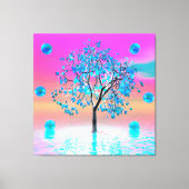 Crystal Tree Zonsopgang Canvas Print (Voorkant)