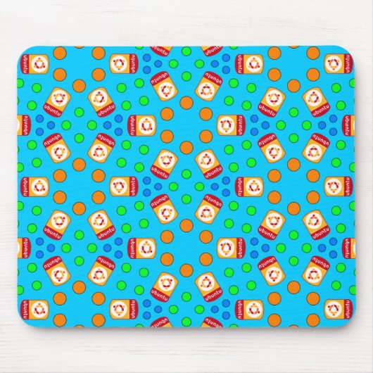 Crystal Ubuntu Linux-Muismat Muismat (Voorkant)