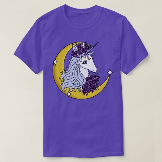Crystal Unicorn T-shirt (Design voorkant)