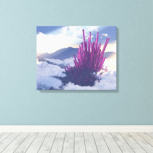 Crystal Vale Canvas Afdruk (Insitu (Houten vloer))