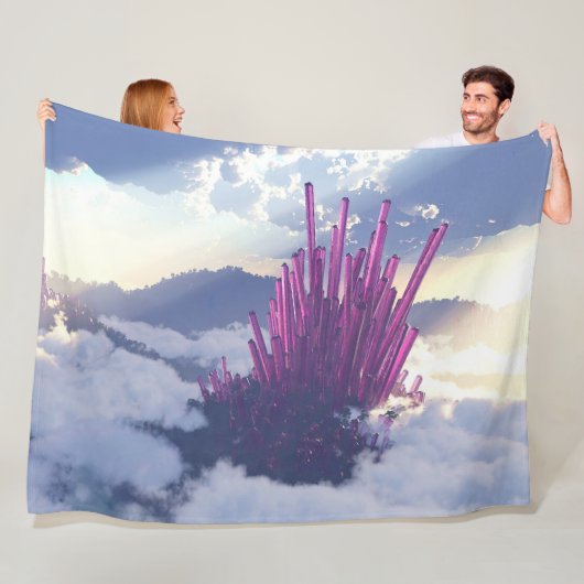 Crystal Vale Fleece Deken (In situ)