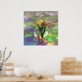 Crystal Vase Poster (Keuken)