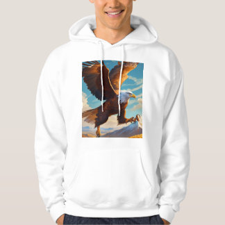 Crystal Vision De adelaar van vastberadenheid Hoodie