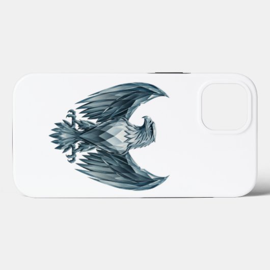 Crystal Vision Eagle Case-Mate iPhone Case (Achterkant (horizontaal))