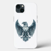 Crystal Vision Eagle Case-Mate iPhone Case (Achterkant)