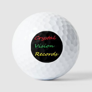 crystal vision records golfballen