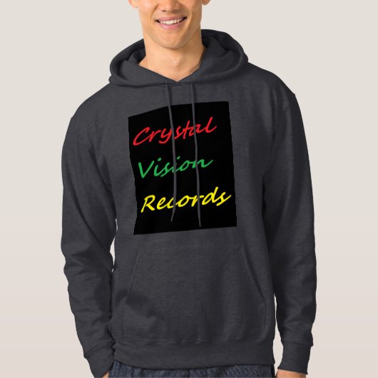 crystal vision records,t-shirts hoodie (Voorkant)