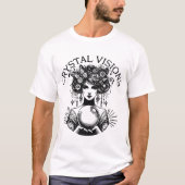 Crystal Visions Mystical Woman T-shirt | B (Voorkant)