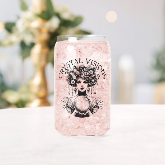 Crystal Visions Mystical Woman  T-shirt | B Blikvorm Glas (Insitu (Huwelijk))