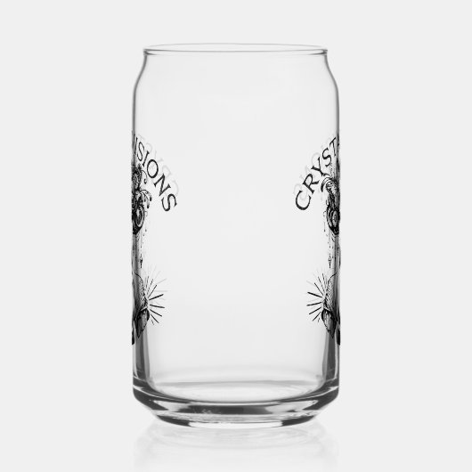 Crystal Visions Mystical Woman  T-shirt | B Blikvorm Glas (Rechts)