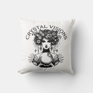 Crystal Visions Mystical Woman T-shirt B Kussen