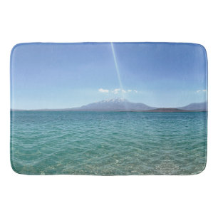 Crystal Water Uitzicht Blue Sky Beach Vibe Vreedza Badmat