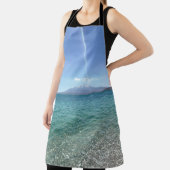 Crystal Water Uitzicht Blue Sky Beach Vibe Vreedza Schort (Insitu)