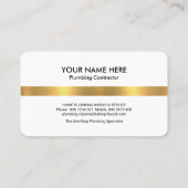 Crystal Waters Gold sanitair pictogrammen Visitekaartje (Achterkant)