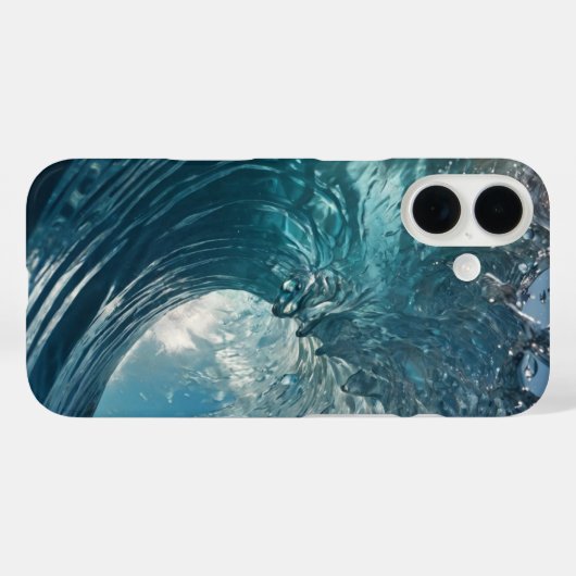 Crystal Wave Case-Mate iPhone Case (Achterkant (horizontaal))