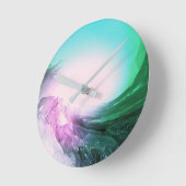 Crystal Wave Ronde Klok (Hoek)