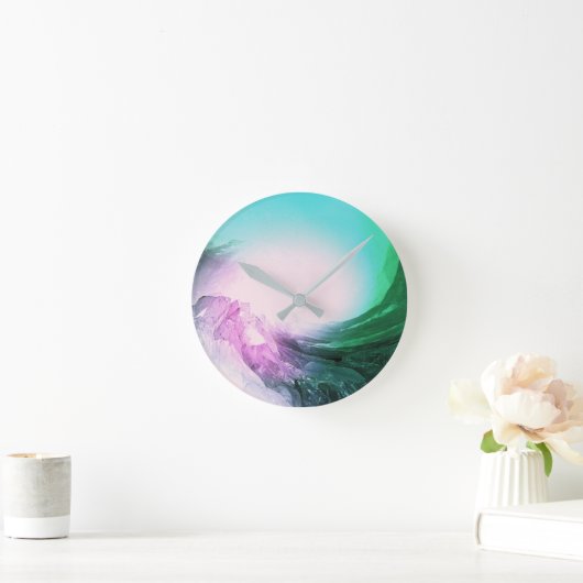 Crystal Wave Ronde Klok (Huis)