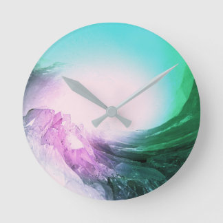 Crystal Wave Ronde Klok