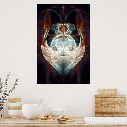 Crystal Wings II Poster (Keuken)