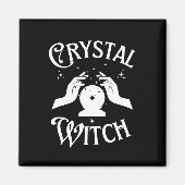 Crystal Witch Magneet (Voorkant)