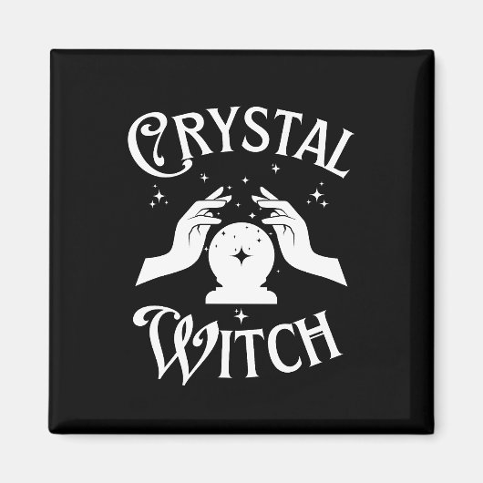 Crystal Witch Magneet (Voorkant)