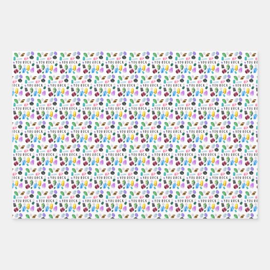 Crystal wrapping Paper Sheets (Voorkant)