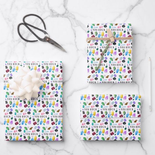 Crystal wrapping Paper Sheets (Voorkant)