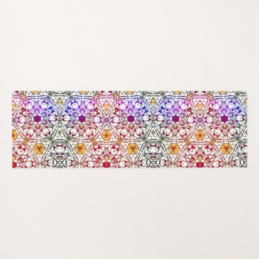 Crystal Yogamat (Achterkant (horizontaal))