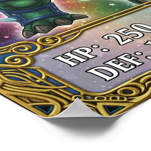 Crystalgon Trading Kaart Poster (Hoek)