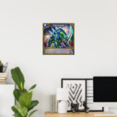 Crystalgon Trading Kaart Poster (Thuiskantoor)