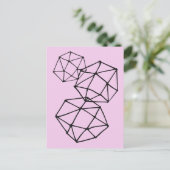 Crystaline Briefkaart (Staand voorkant)