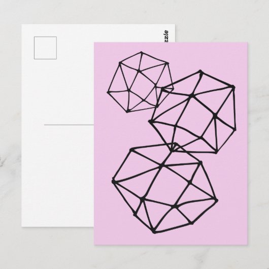 Crystaline Briefkaart (Voorkant / Achterkant)