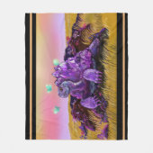 Crystaline Tortoise Fleece Deken (Voorkant)