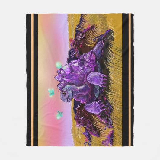 Crystaline Tortoise Fleece Deken (Voorkant)