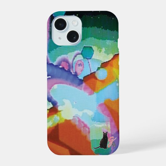 Crystalize KC Afbeelding iPhone 15 Case (Achterkant)