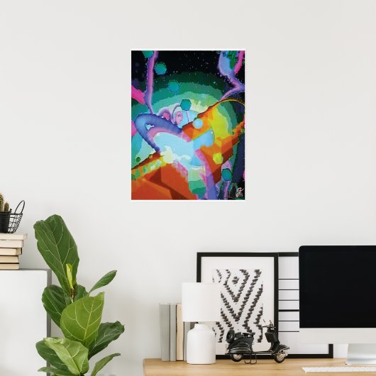 Crystalize KC Afbeelding Poster (Thuiskantoor)