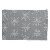 Crystalized Snowflake Kussensloop (Achterkant)