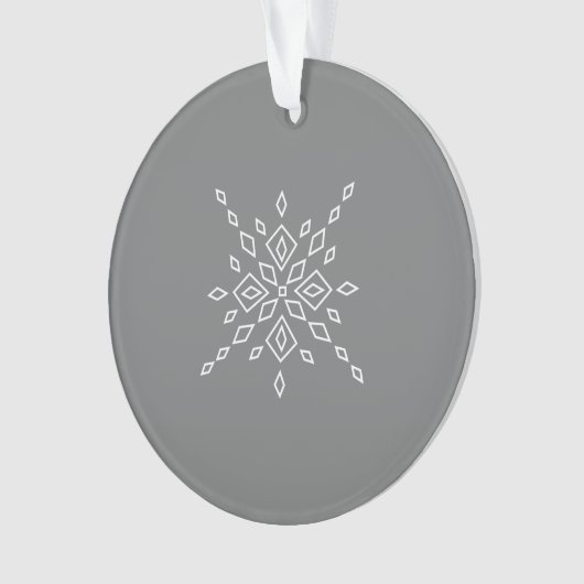 Crystalized Snowflake Ornament (voorkant)
