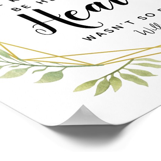 Crystalle af bruiloft herdenking poster (Hoek)