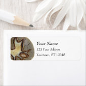 Crystallied Rock Abstract Design Etiket (Insitu)