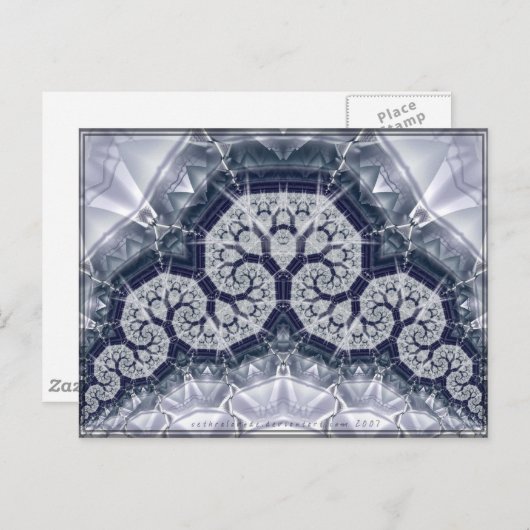 Crystalline Briefkaart (Voorkant / Achterkant)