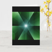 Crystalline Form Kaart (Gele Bloem)