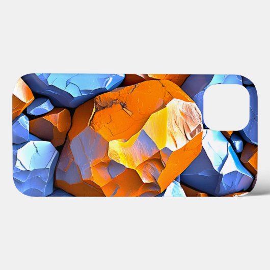 Crystalline Horizon Case-Mate iPhone Case (Achterkant (horizontaal))