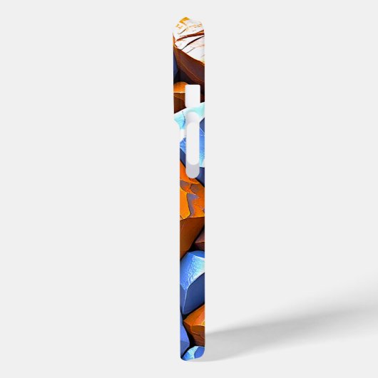 Crystalline Horizon Case-Mate iPhone Case (Achterkant / Links)