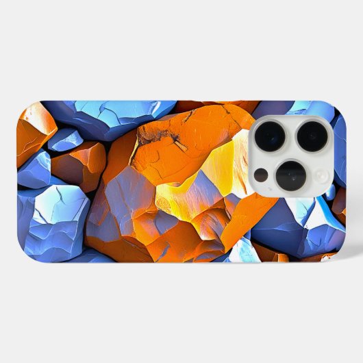 Crystalline Horizon Case-Mate iPhone Case (Achterkant (horizontaal))