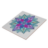 Crystalline Kaleidoscope™ Tegeltje (Zijkant)