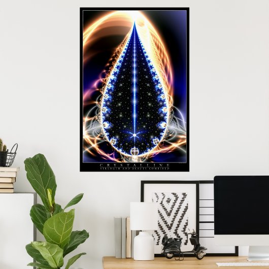 Crystalline Poster (Thuiskantoor)