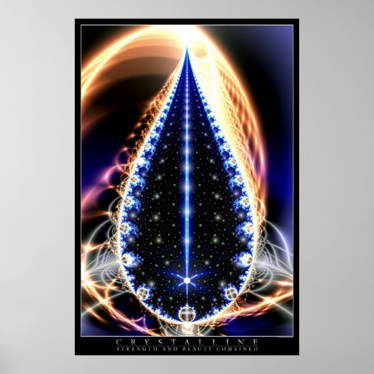Crystalline Poster (Voorkant)